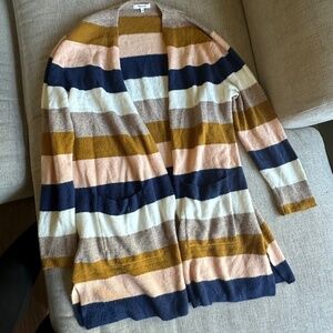 Madewell striped Kent cardigan